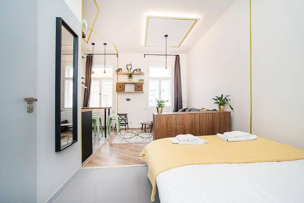 Designer By Beautiful Park & Church Apartment Prague